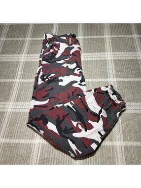 Almost Famous red camo joggers Size XXL #camouflage #loungewear